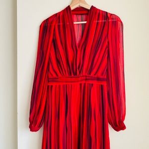 Anne Klein Striped Dress- S (Only worn few times)